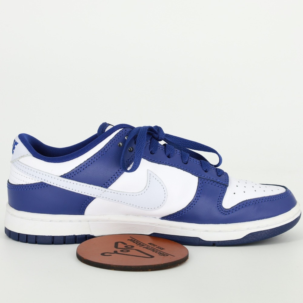 Nike Dunk Low Polar Blue White Leather Sneakers DV0833-400 Mens 6.5 Athleisure